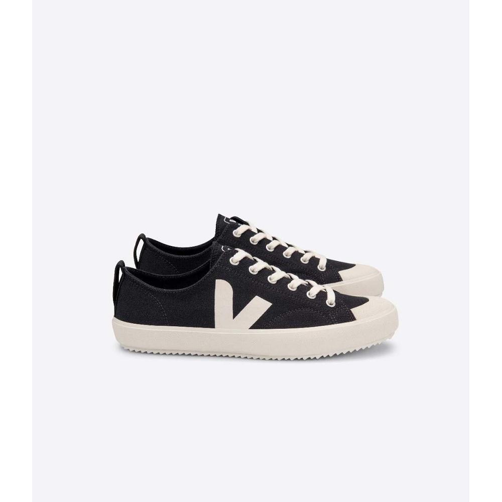 Veja NOVA CANVAS Women\'s Shoes Black | NZ 528TCE